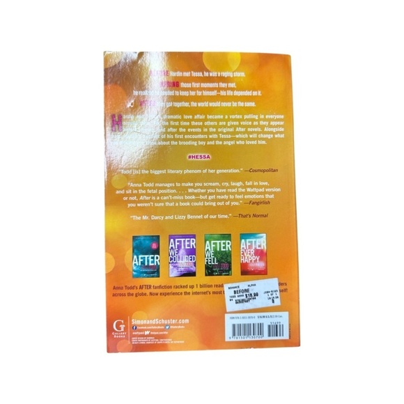 BEFORE BY ANNA TODD (Paperback - Used) 📖 - Picture 2 of 2